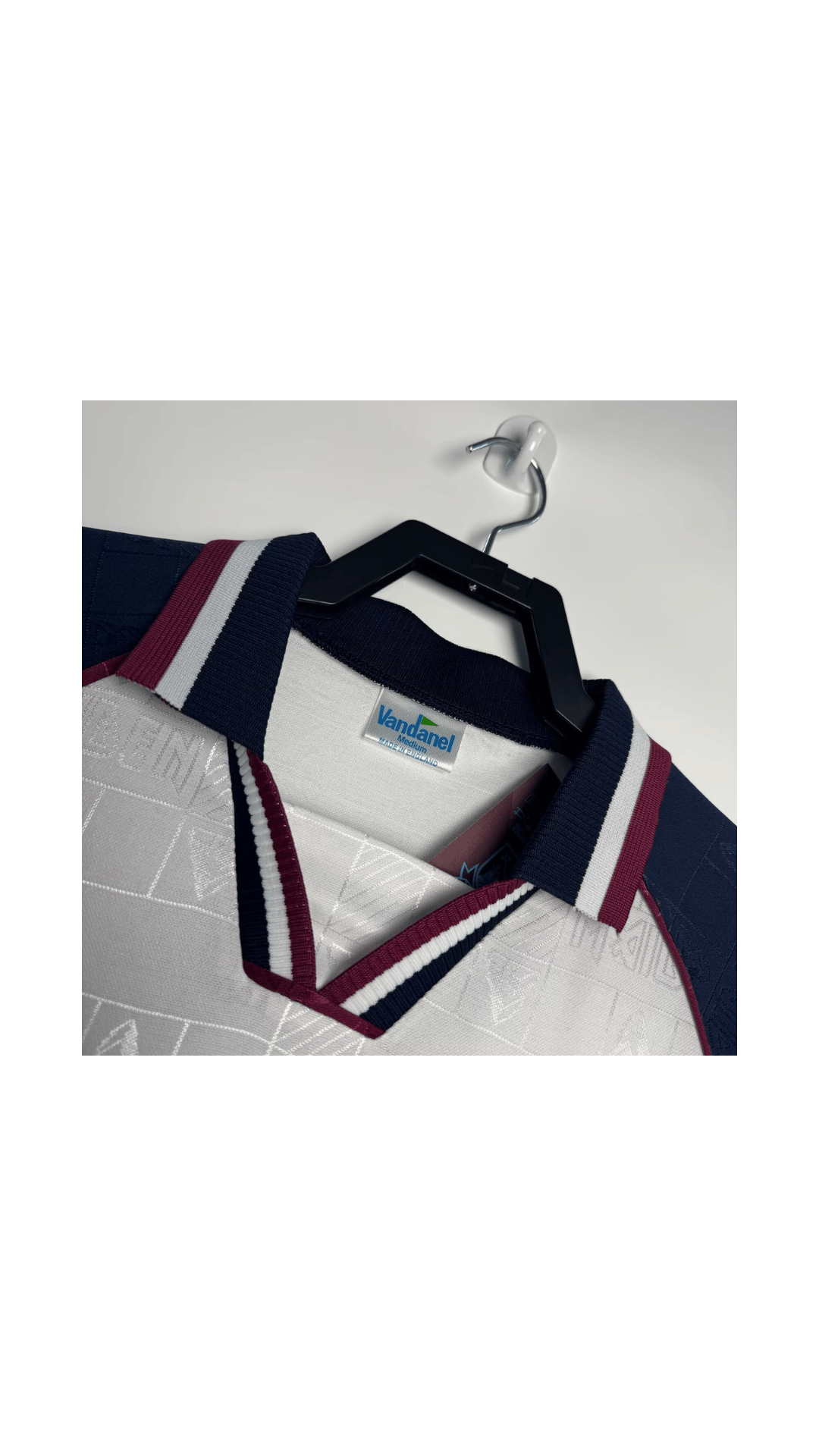 Jersey West Ham X Iron Maiden Temporada 1999-01 (Visitante)