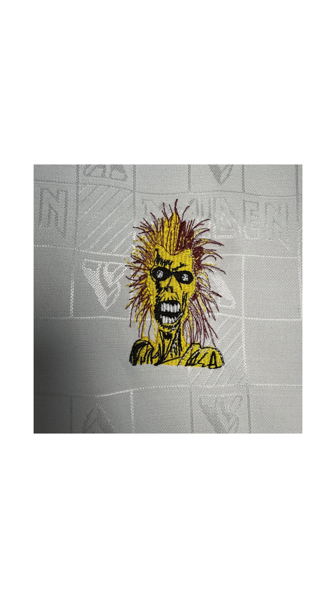 Jersey West Ham X Iron Maiden Temporada 1999-01 (Visitante)
