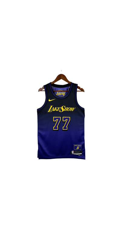 Jersey Los Angeles Lakers City Edition - Morado