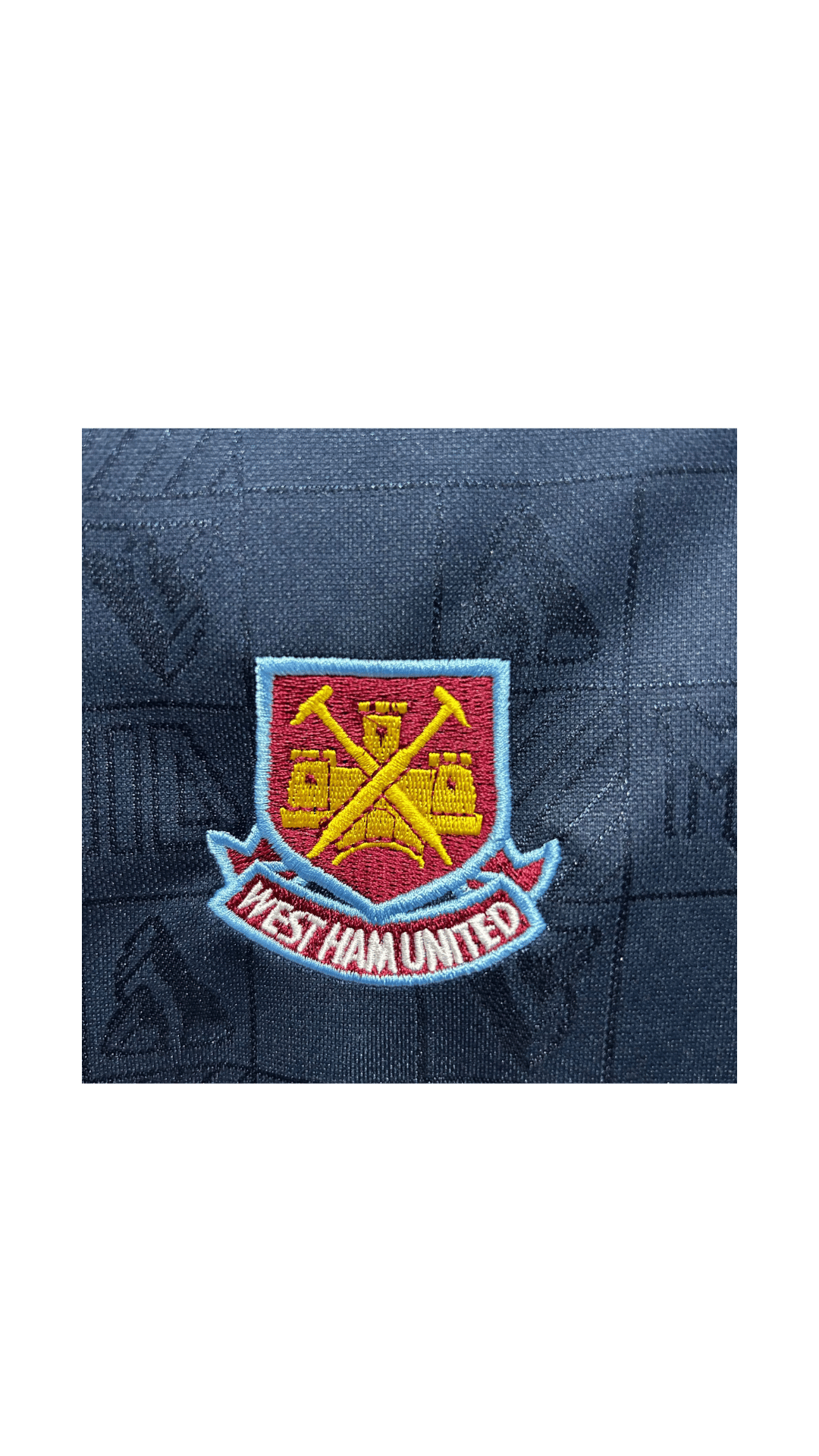 Jersey West Ham X Iron Maiden Temporada 1999-01 (Local)