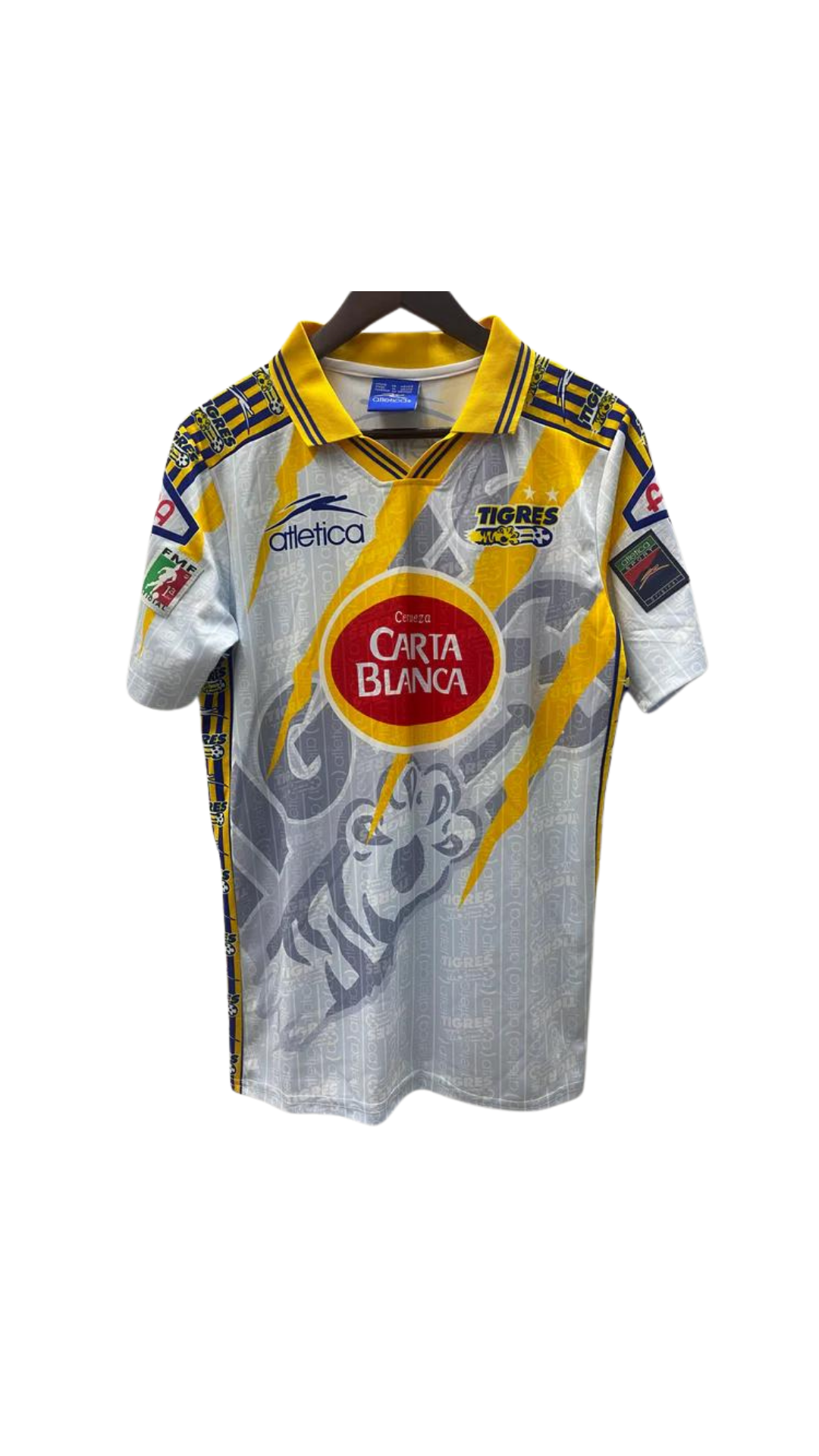 Jersey Tigres Temporada 1997-98 (Visitante)